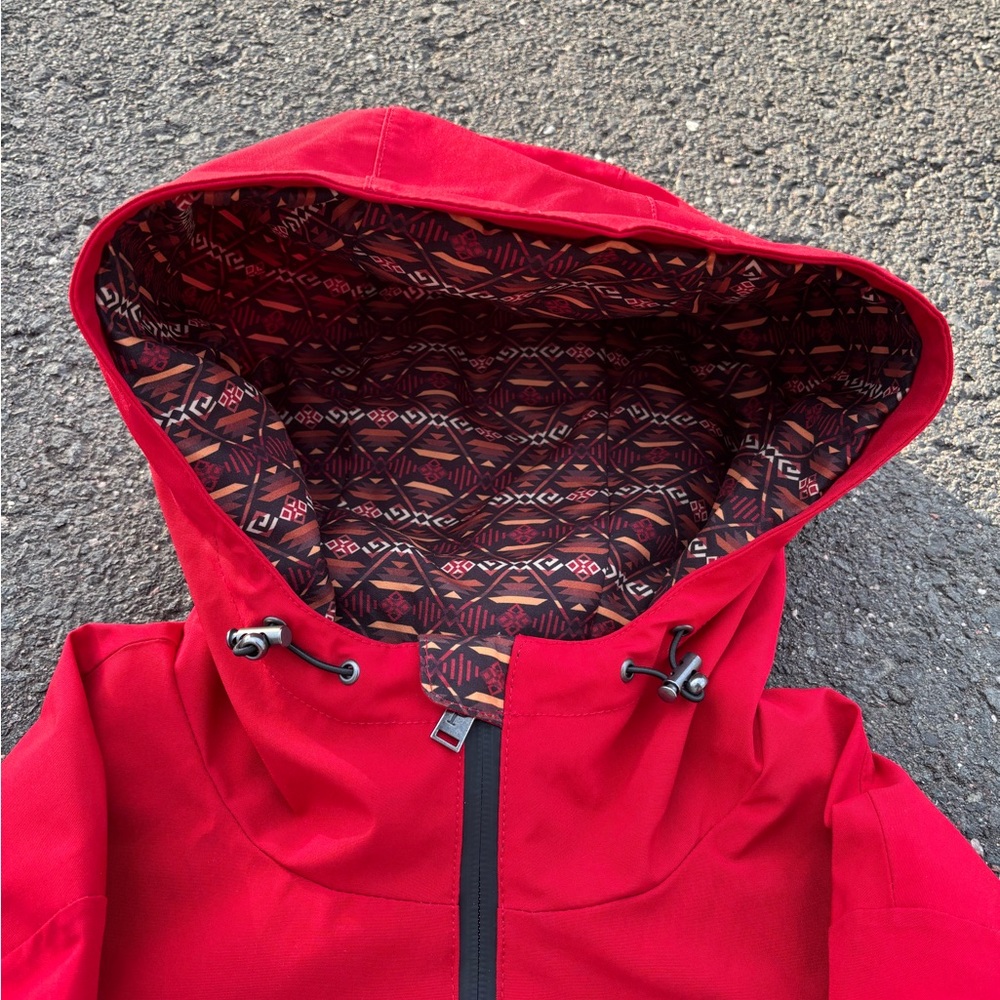 Red Aztec Pendleton Water-Proof Gorp-Core Jacket - image 6